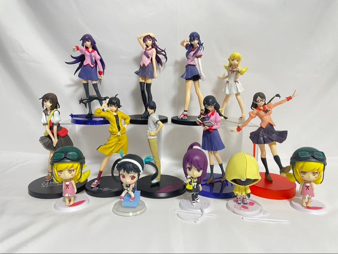 物語シリーズ　フィギュアまとめ売り