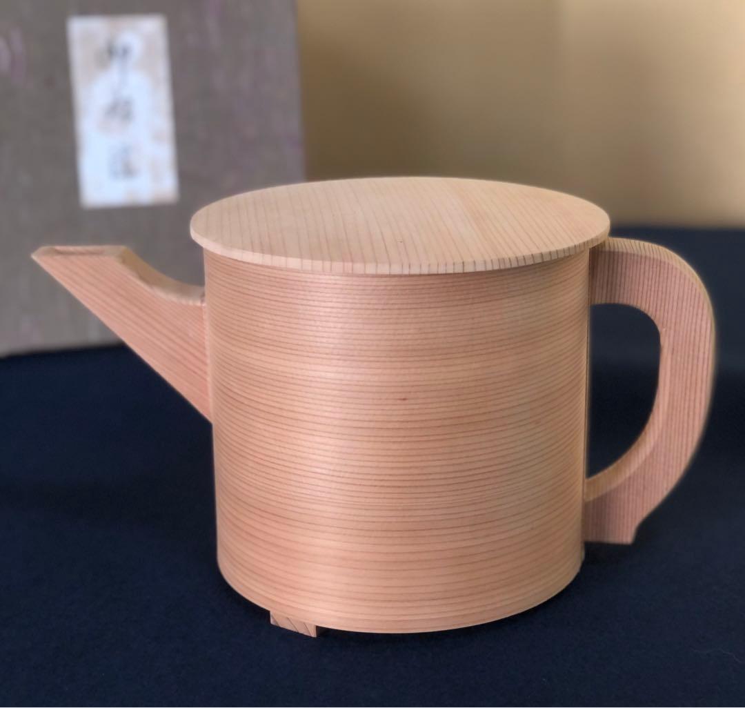 割引❗️《R》茶道具 曲水次 片口水注 曲げ木 元箱　251225か3