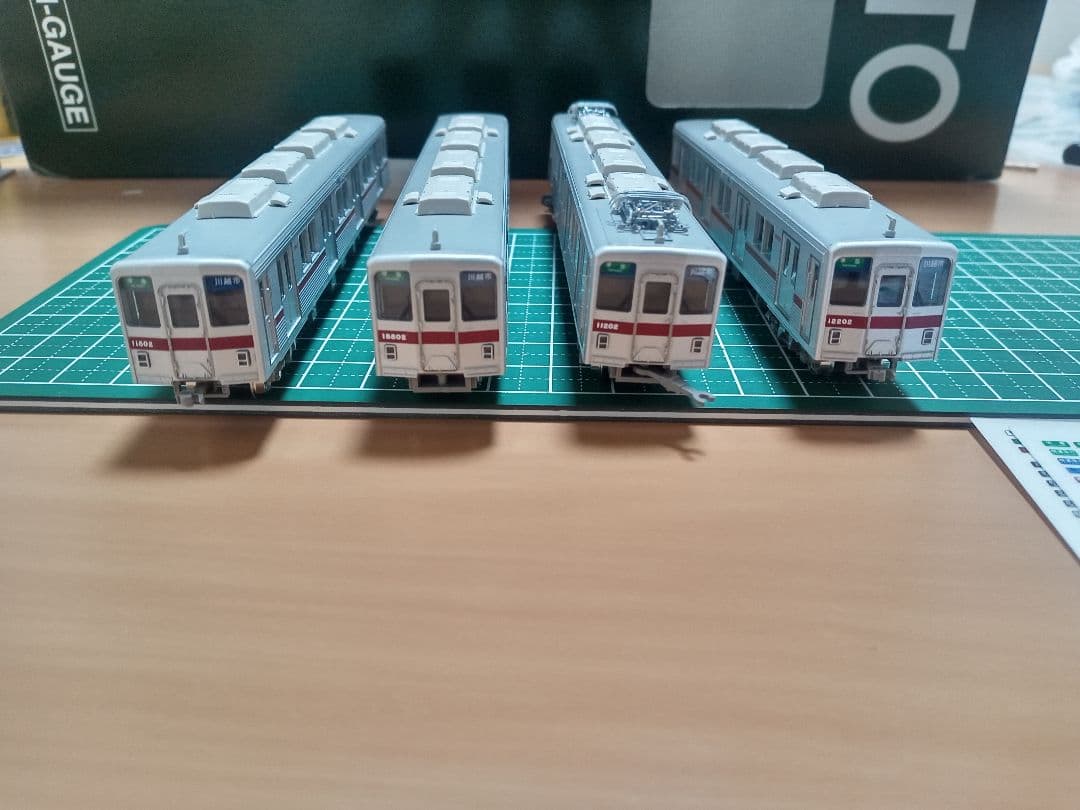 東上線　東武10000型　未更新車と更新車20両セット　組立キット品