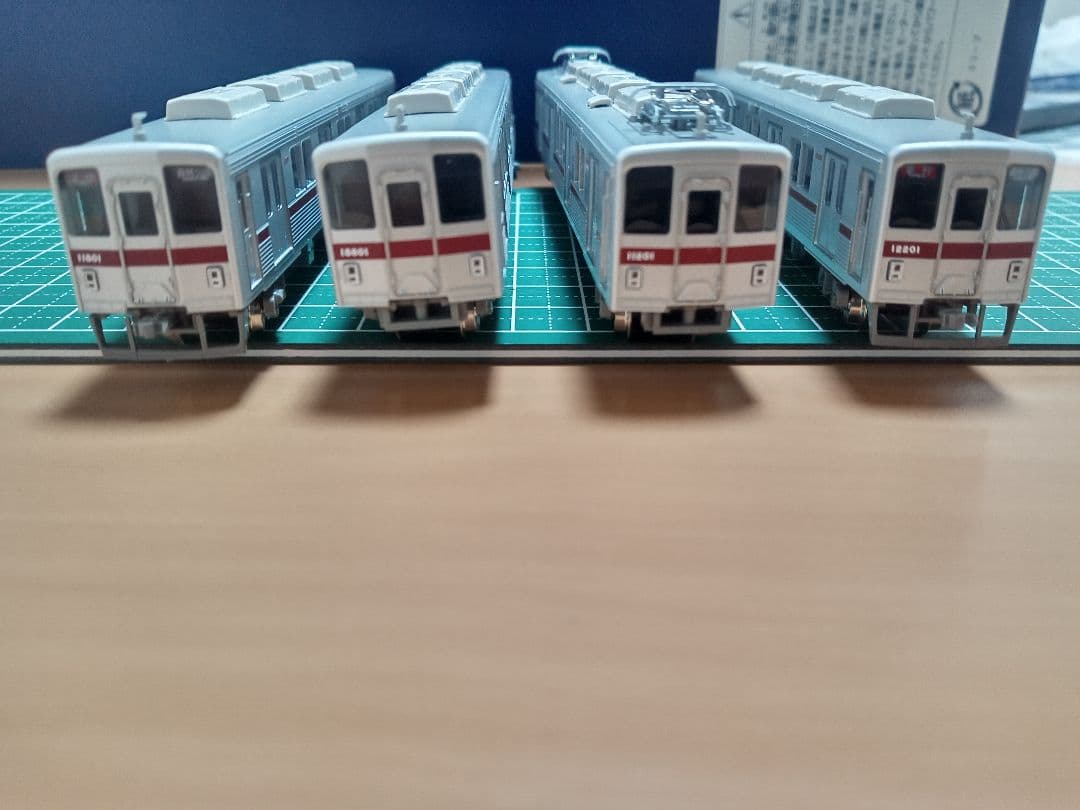 東上線　東武10000型　未更新車と更新車20両セット　組立キット品