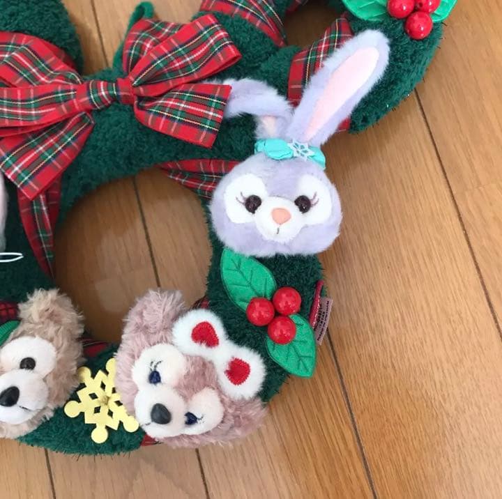 ダッフィー クリスマス クリスマスツリー リース