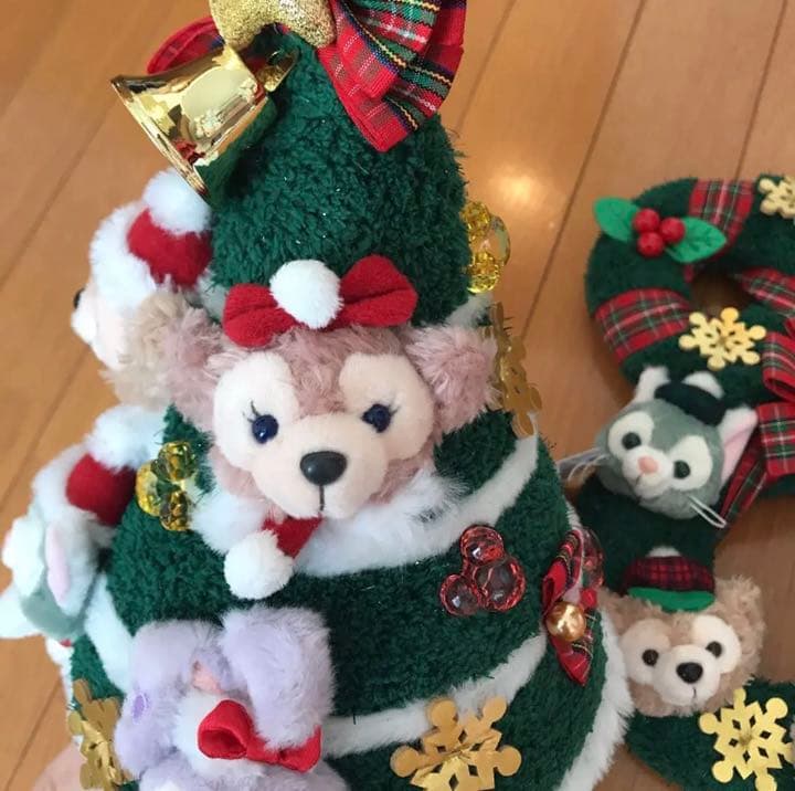 ダッフィー クリスマス クリスマスツリー リース