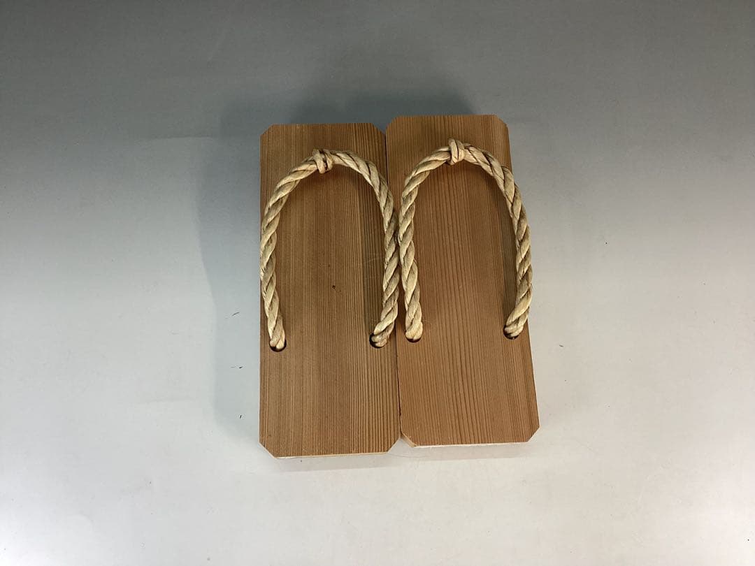 【中古品】露地下駄　駒下駄　3足セット①（紙箱）USED〈税込•送料込〉