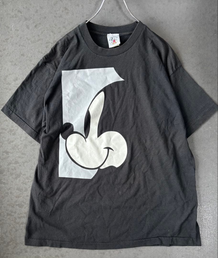 Vintage ミッキー 横顔 Tシャツ