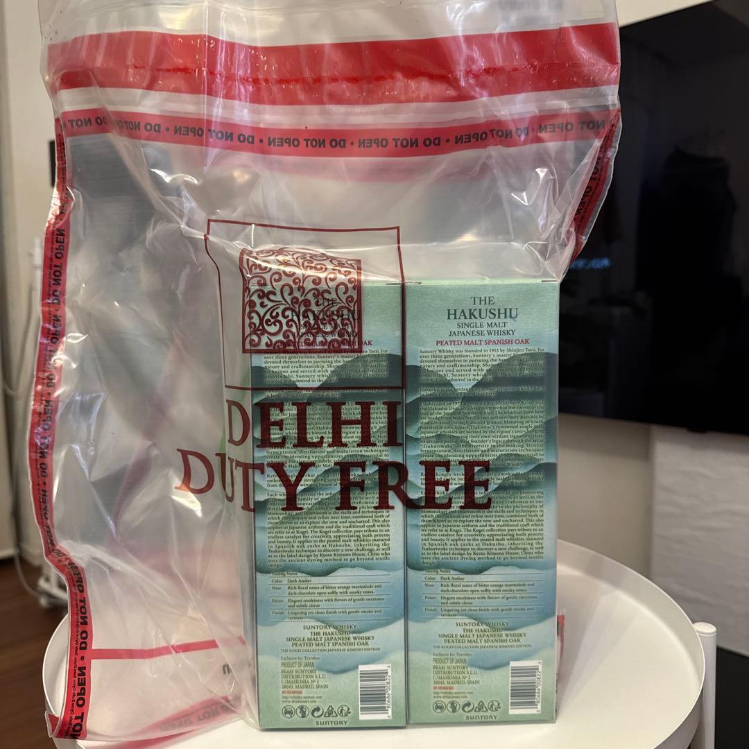 山崎　白州　ビーテットモルトスパニッシュオーク　4本セット