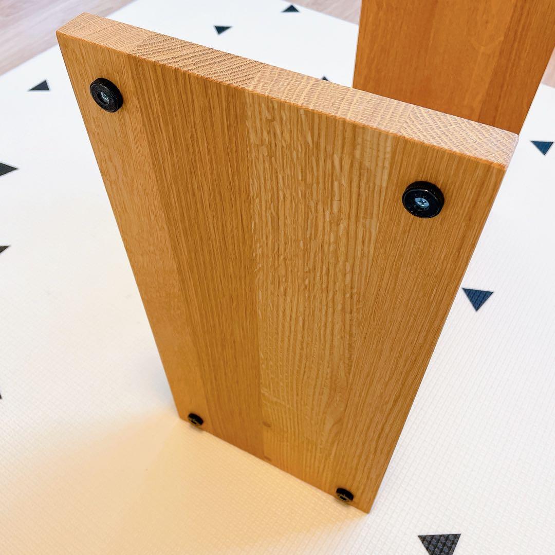 MASTERWAL ホワイトオーク ペグサイドテーブル