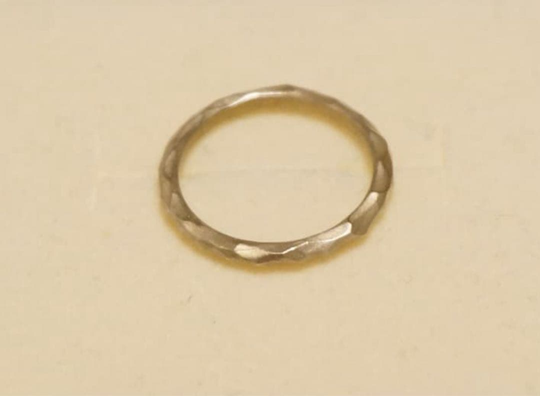 ティファニー　シルバーリング　ハマード