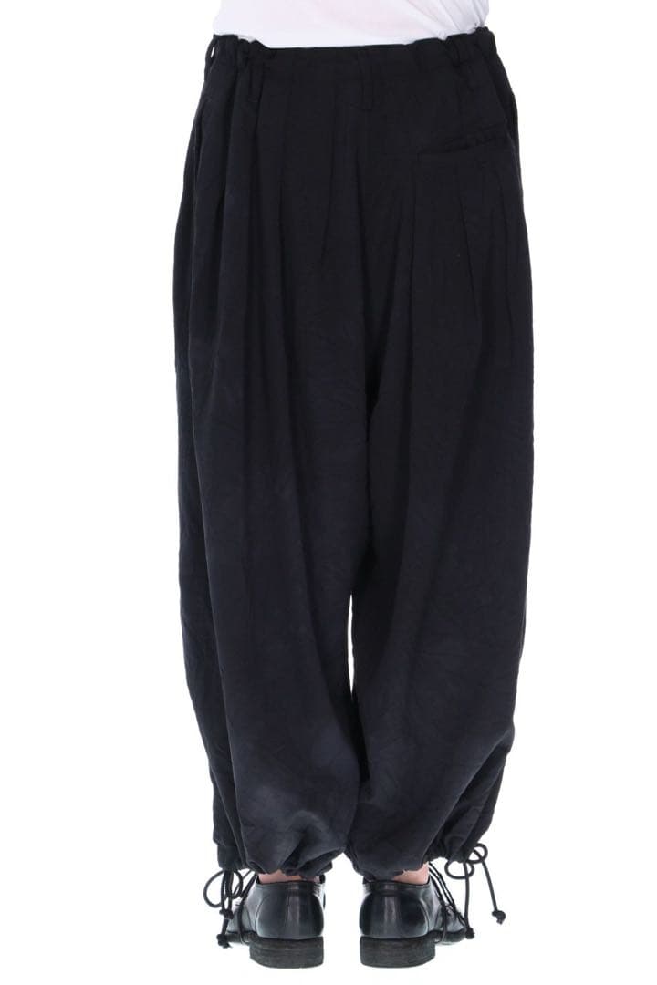 古着　ムラ染めバルーンパンツ　ヨウジヤマモト　プールオム　サイズ1