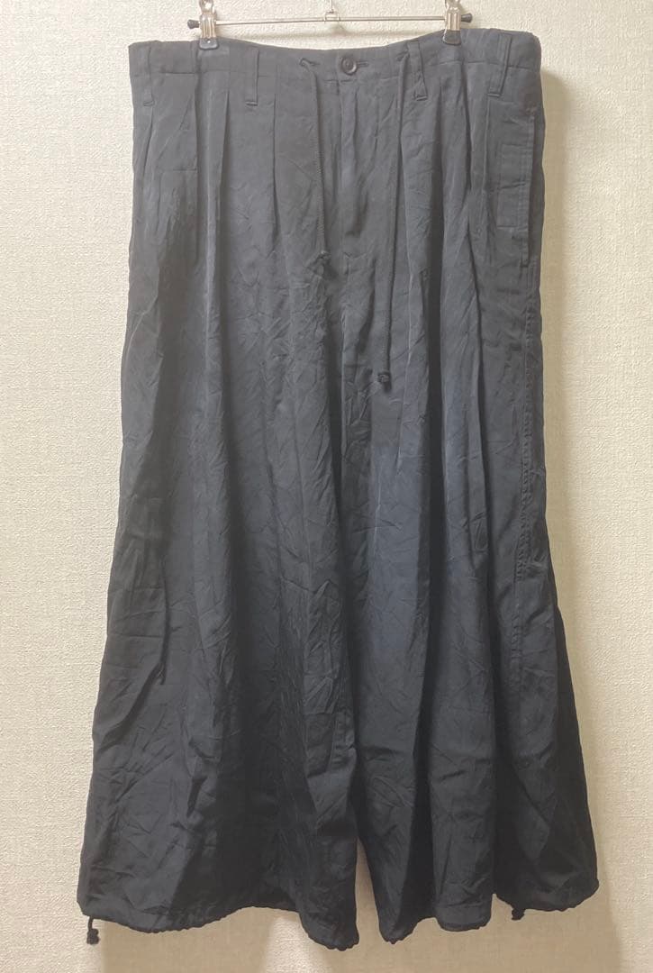 古着　ムラ染めバルーンパンツ　ヨウジヤマモト　プールオム　サイズ1