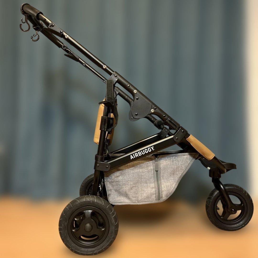 極美品☆AIR BUGGYエアバギー 新型フレーム　ドッグ　ペットカート ドーム