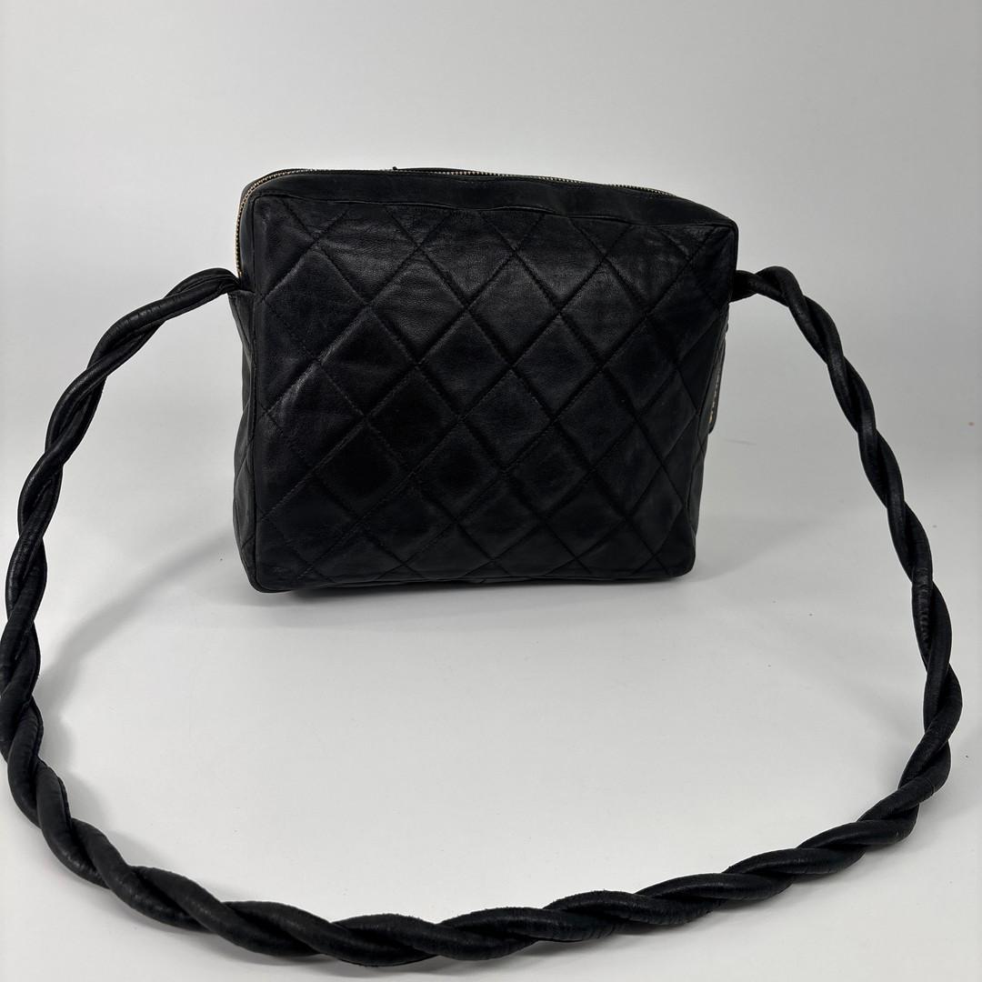 美品 シャネル マトラッセ ココマーク ロープ ヴィンテージ ショルダーバッグ