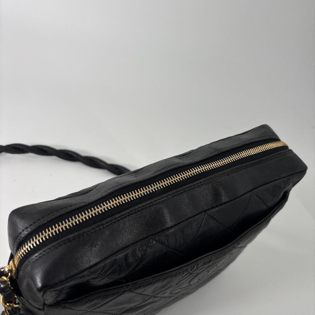 美品 シャネル マトラッセ ココマーク ロープ ヴィンテージ ショルダーバッグ