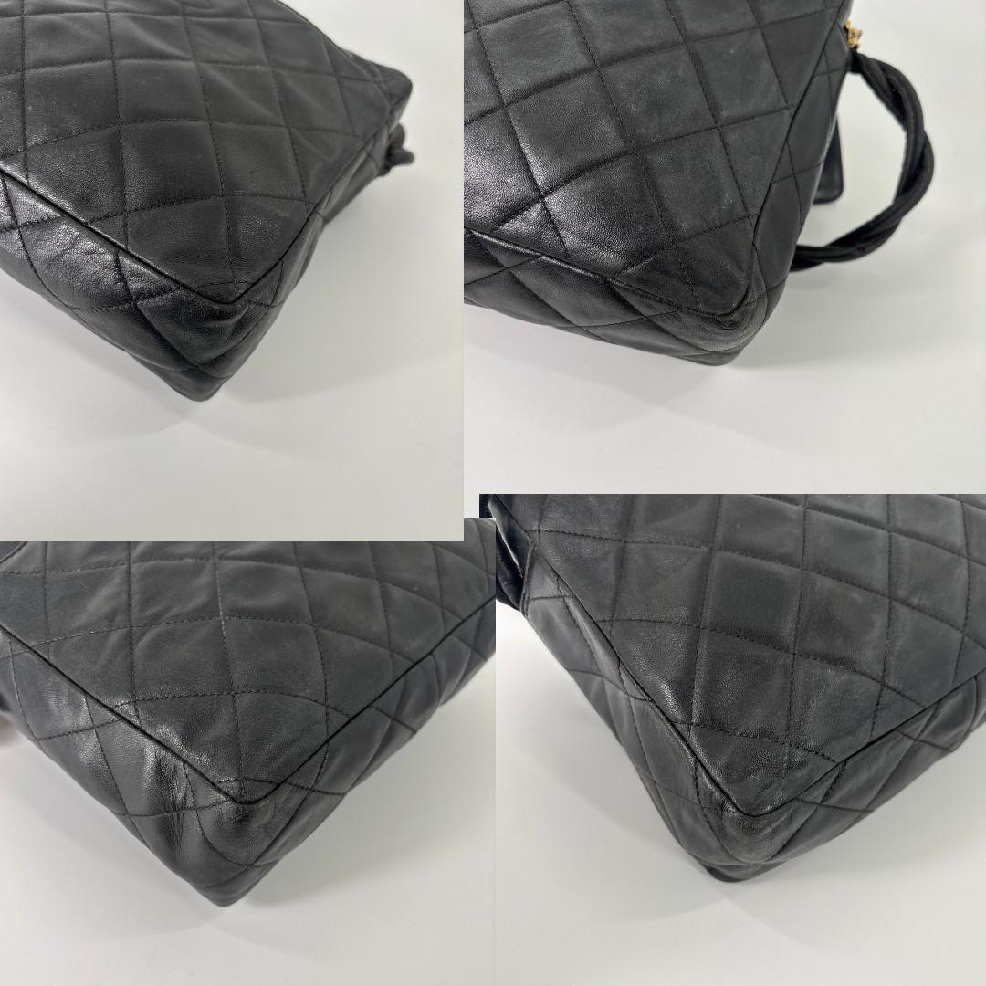 美品 シャネル マトラッセ ココマーク ロープ ヴィンテージ ショルダーバッグ