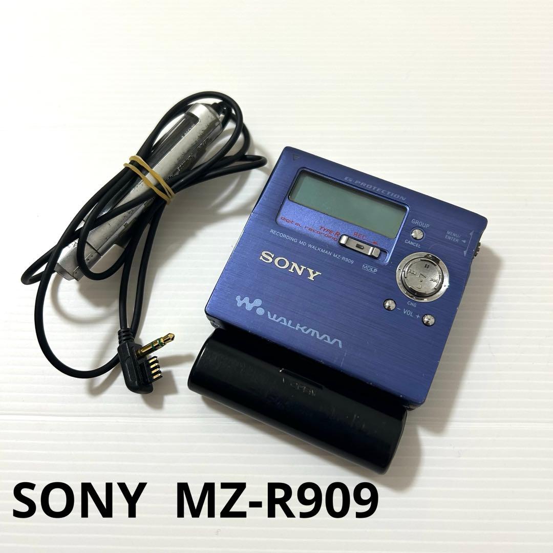 SONY ソニー MDウォークマン レコーダー MZ-R909 訳あり品
