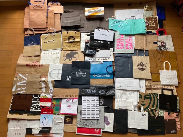 #ルイ　ヴィトン ティフアニー シャネル 等 ブランド 紙袋 130枚セット