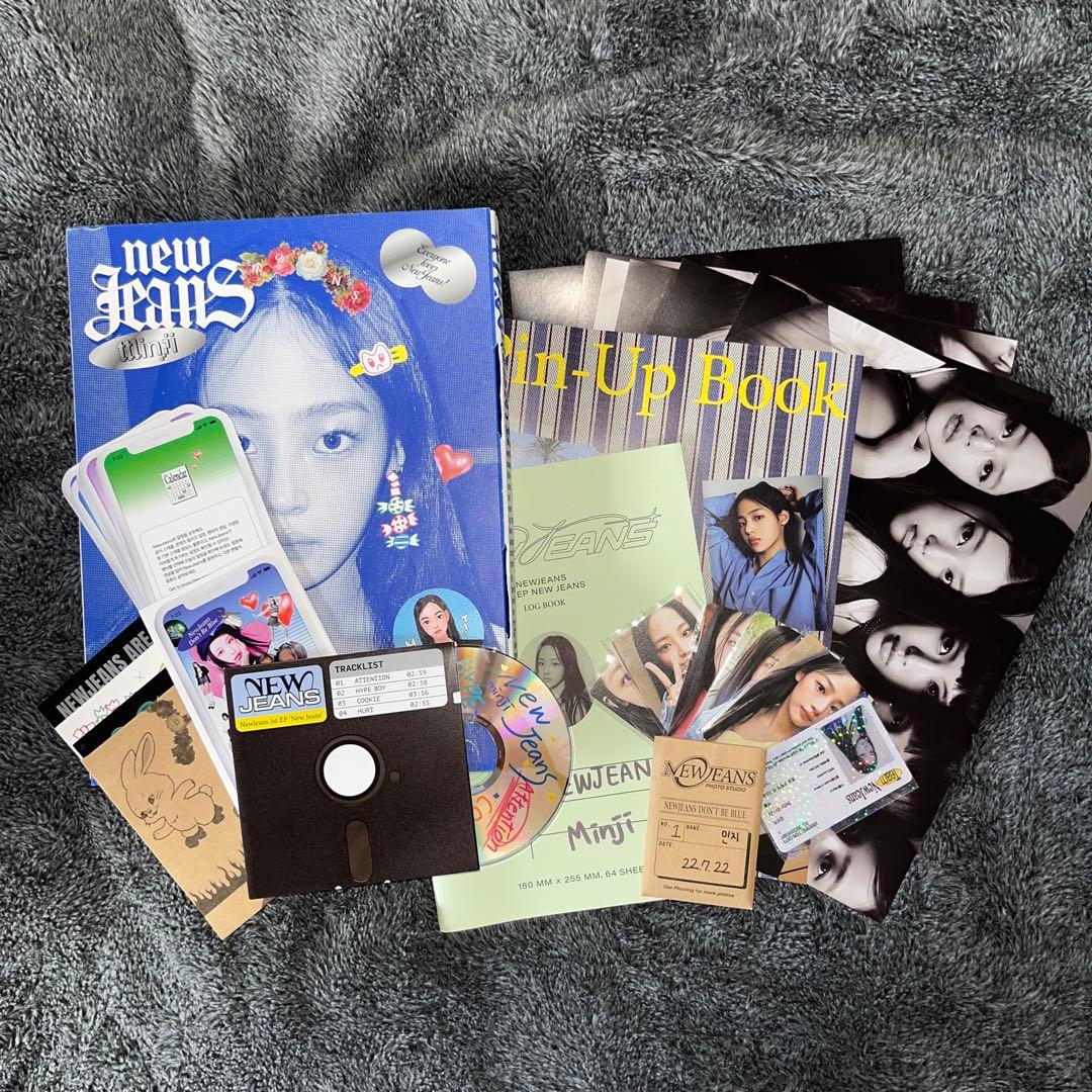 newjeans アルバム グッズ　ミンジ まとめ売り　キーリング　ナップサック