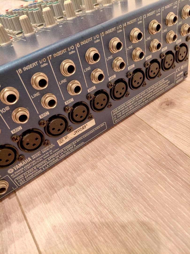YAMAHA ヤマハ アナログミキサー MG16/6FX ミキサー