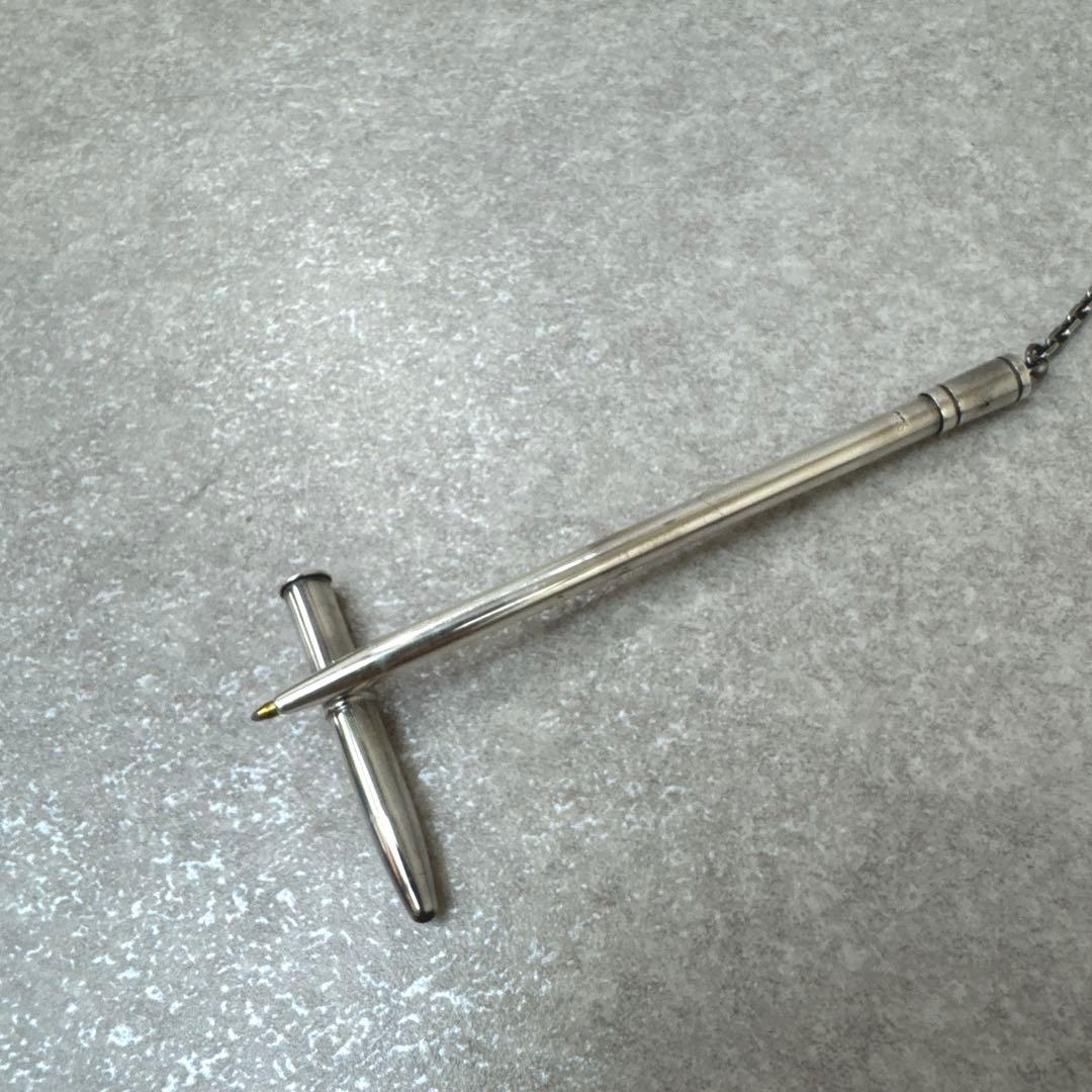 HERMES エルメス アジェンダ用 チェーン付き ボールペン 925