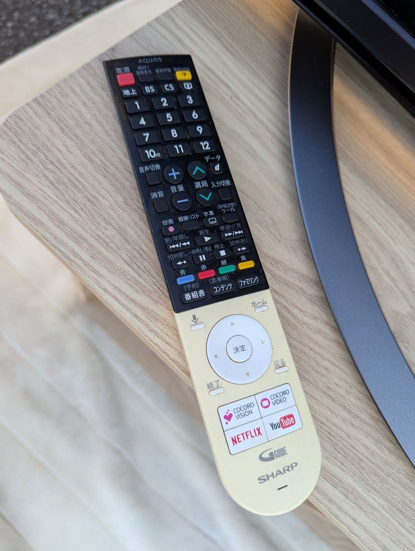 SHARP 4K液晶テレビ　4T-C40AJ1 2019年製