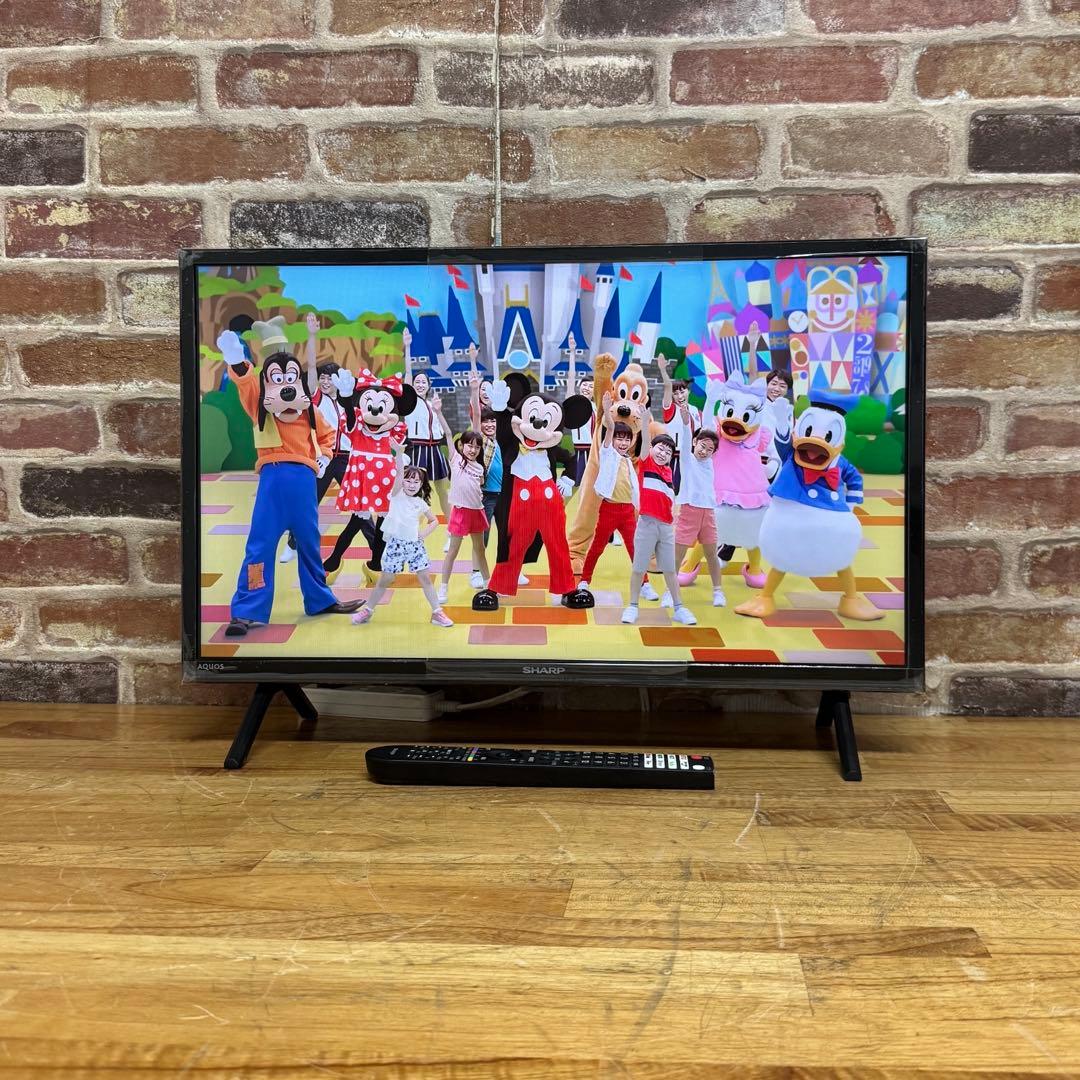 2024年製！ シャープ 24V型 液晶テレビ 2T-C24EF1 動画アプリ○