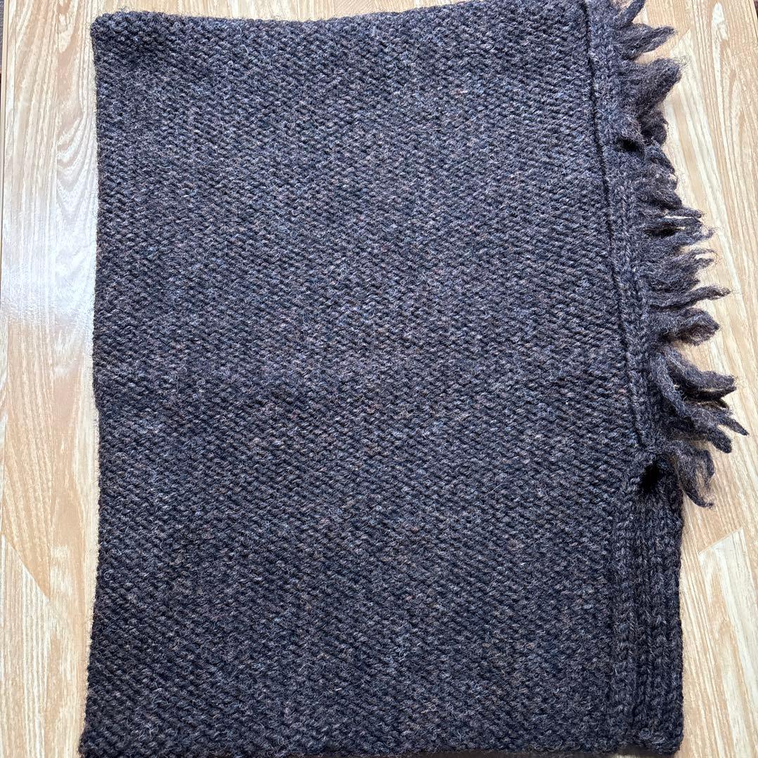 nahyat スヌード　ダークブラウン