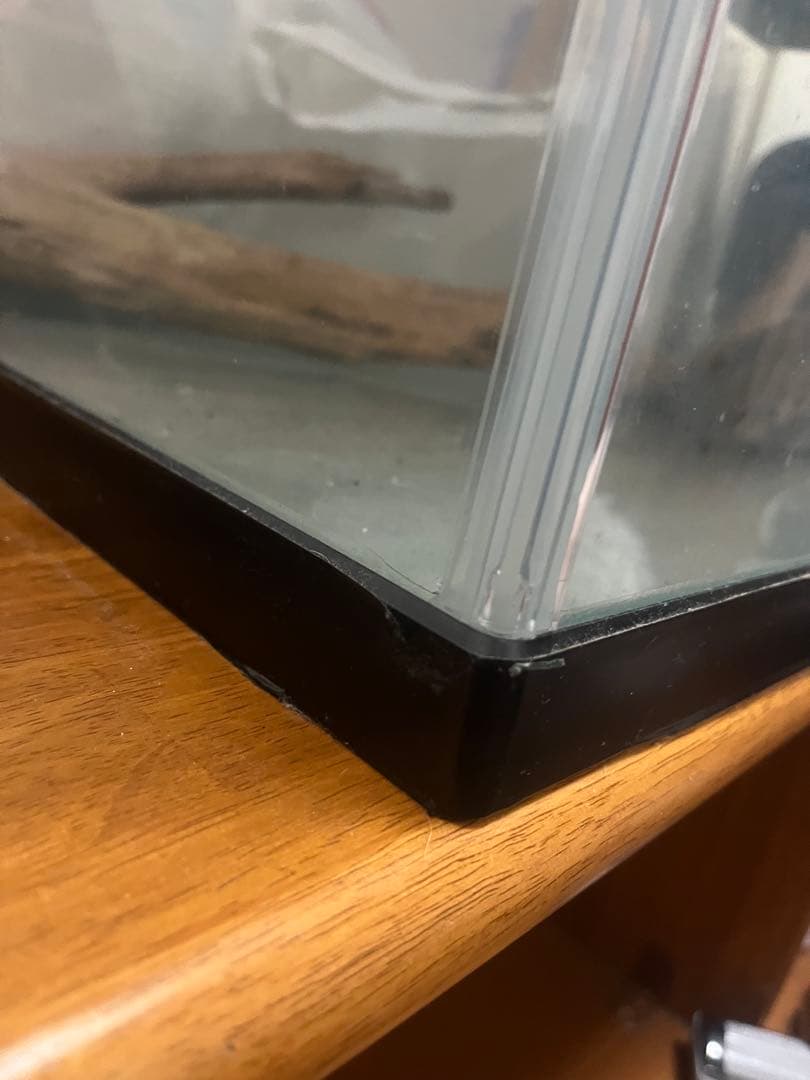 引き取り限定 クリスタルガラス水槽 900×450×450 mm