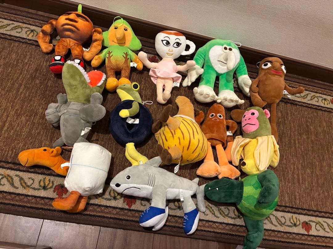 新品　イタリアンブレインロット　ぬいぐるみ　15体　まとめ売り