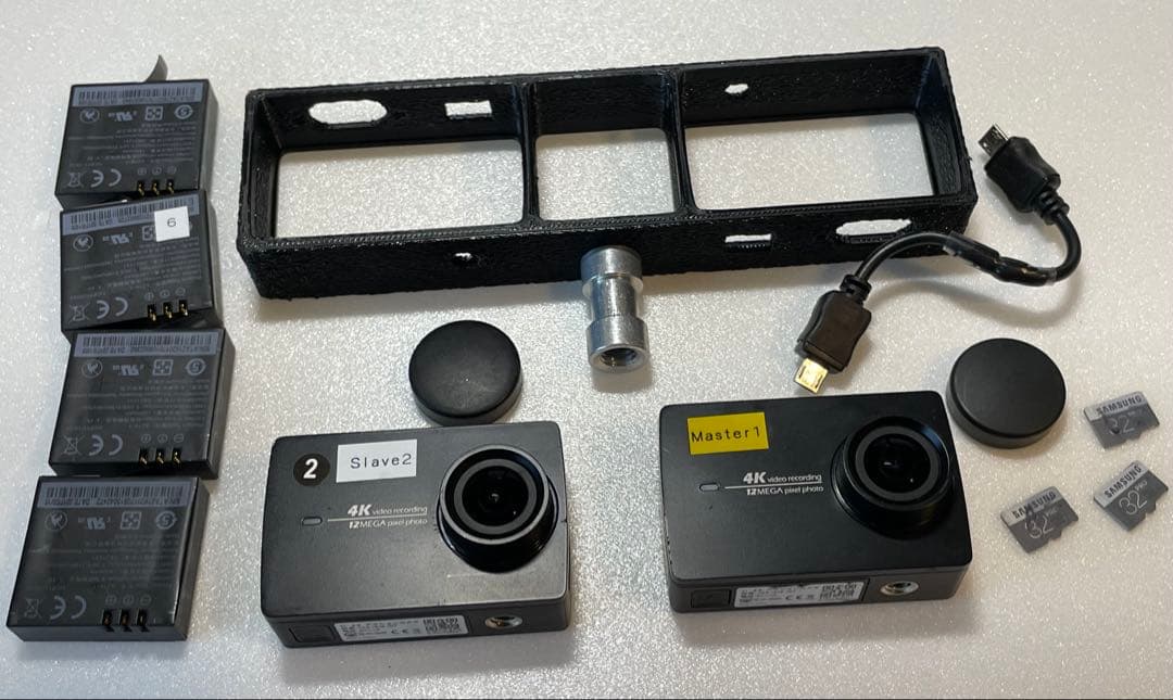 4Kx4K 3D VRカメラ