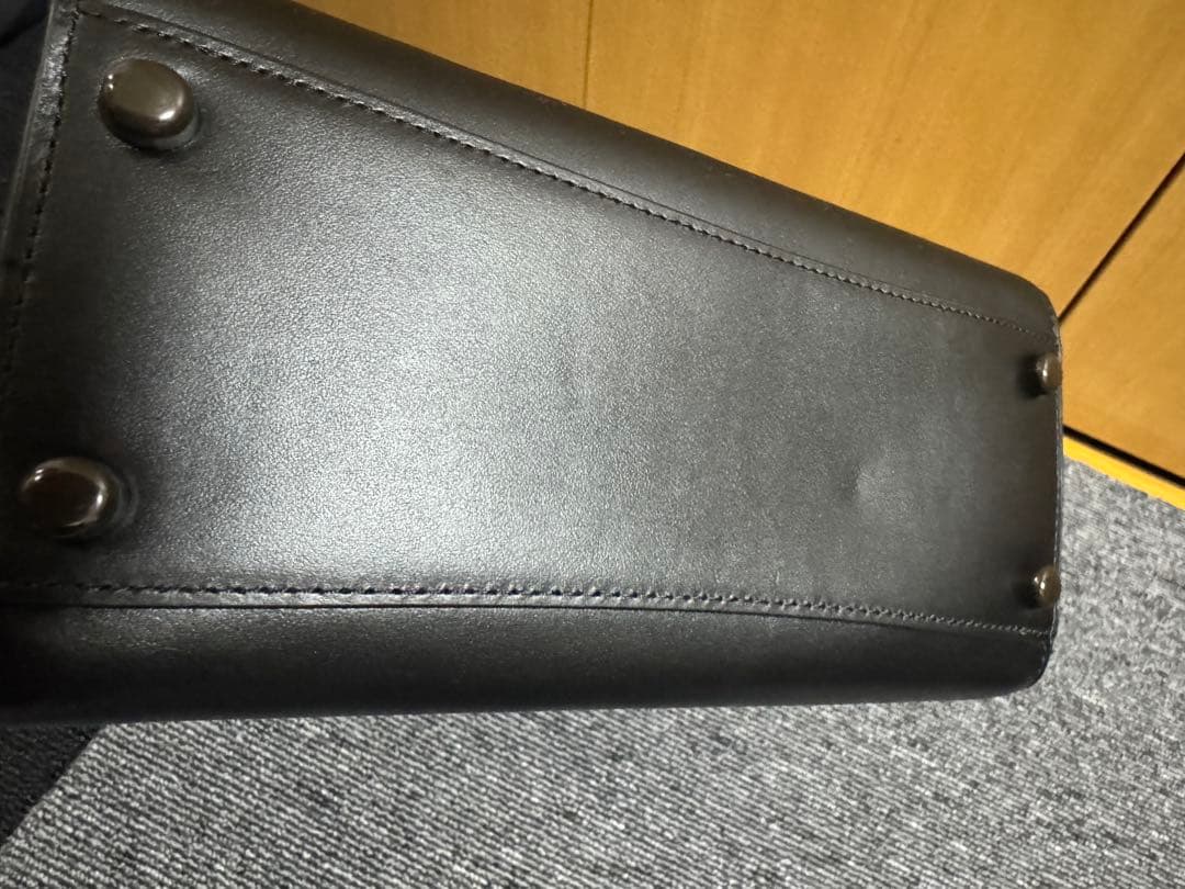 【美品】COACH コーチ 2way アンドレア キャリーオール ハンドバッグ