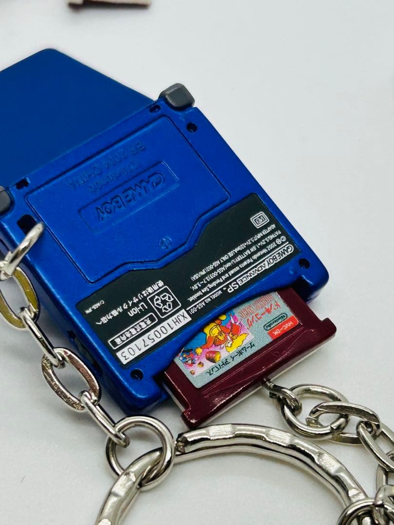 ゲームボーイアドバンスSP 4個セット キーホルダー カセットイン タイプ