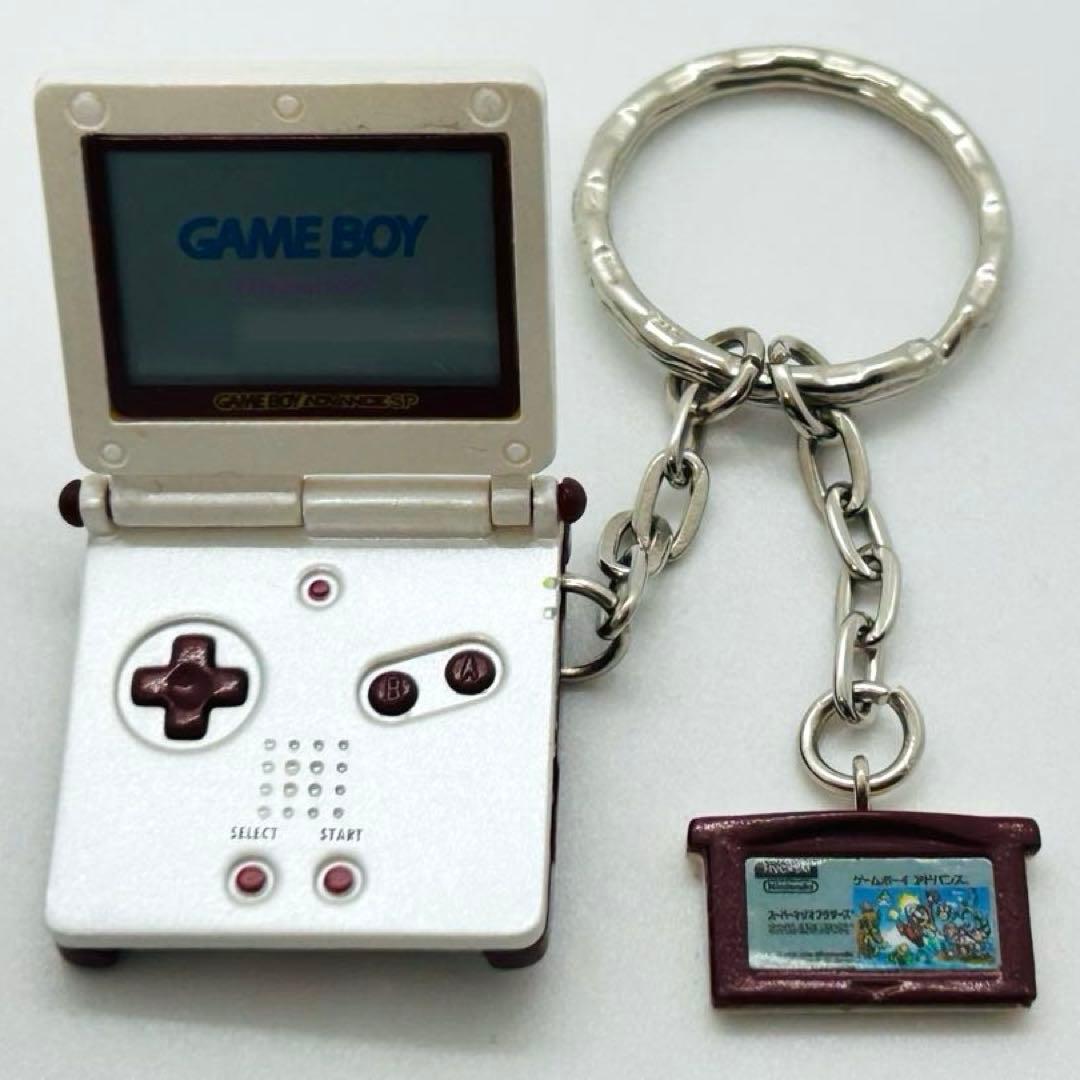 ゲームボーイアドバンスSP 4個セット キーホルダー カセットイン タイプ