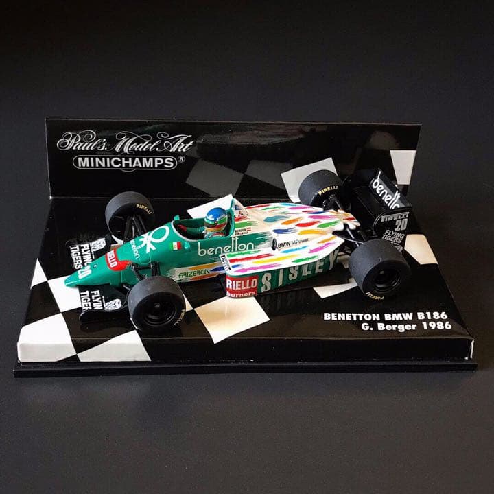 1986 Benetton B186 BMW #20 G.Berger（AUT）
