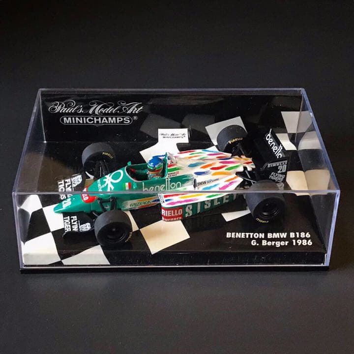 1986 Benetton B186 BMW #20 G.Berger（AUT）