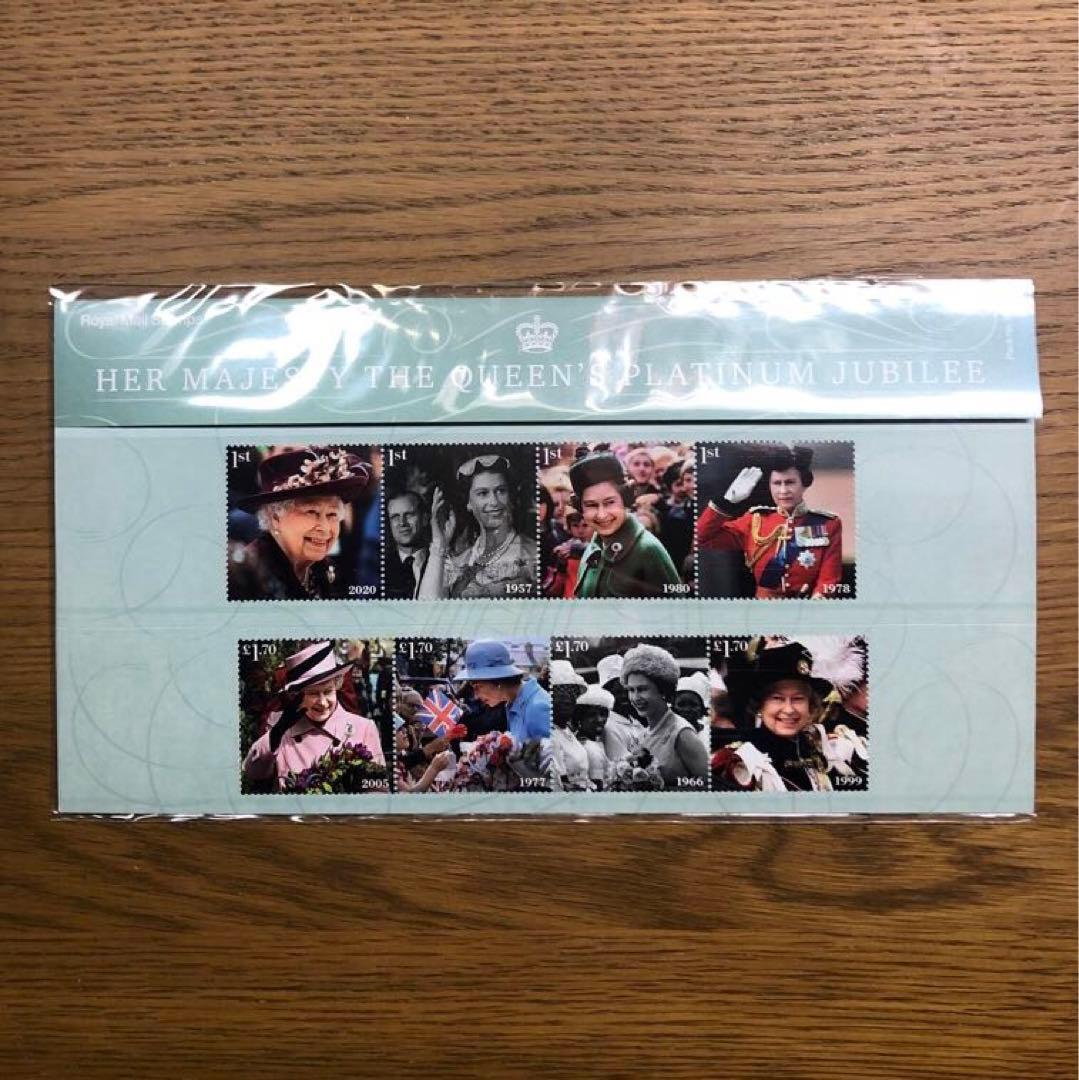 【超希少】英国 エリザベス女王 切手セット プラチナムジュビリー