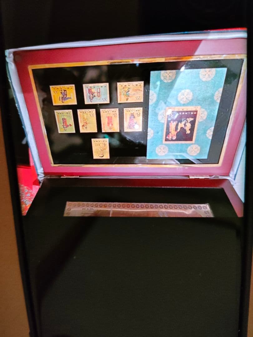 梅蘭芳金箔切手