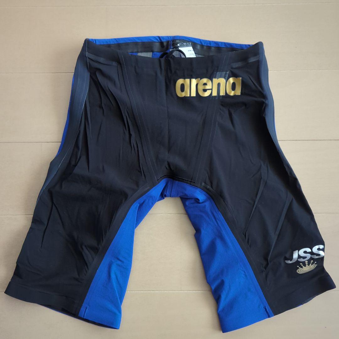 arena 競泳水着 JSS JO用　SSサイズ 黒/青