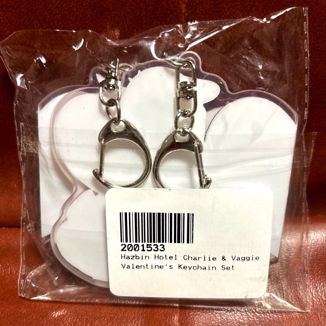 【ハズビンホテル】チャーリー&ヴァギーバレンタイン限定アクリルキーホルダー