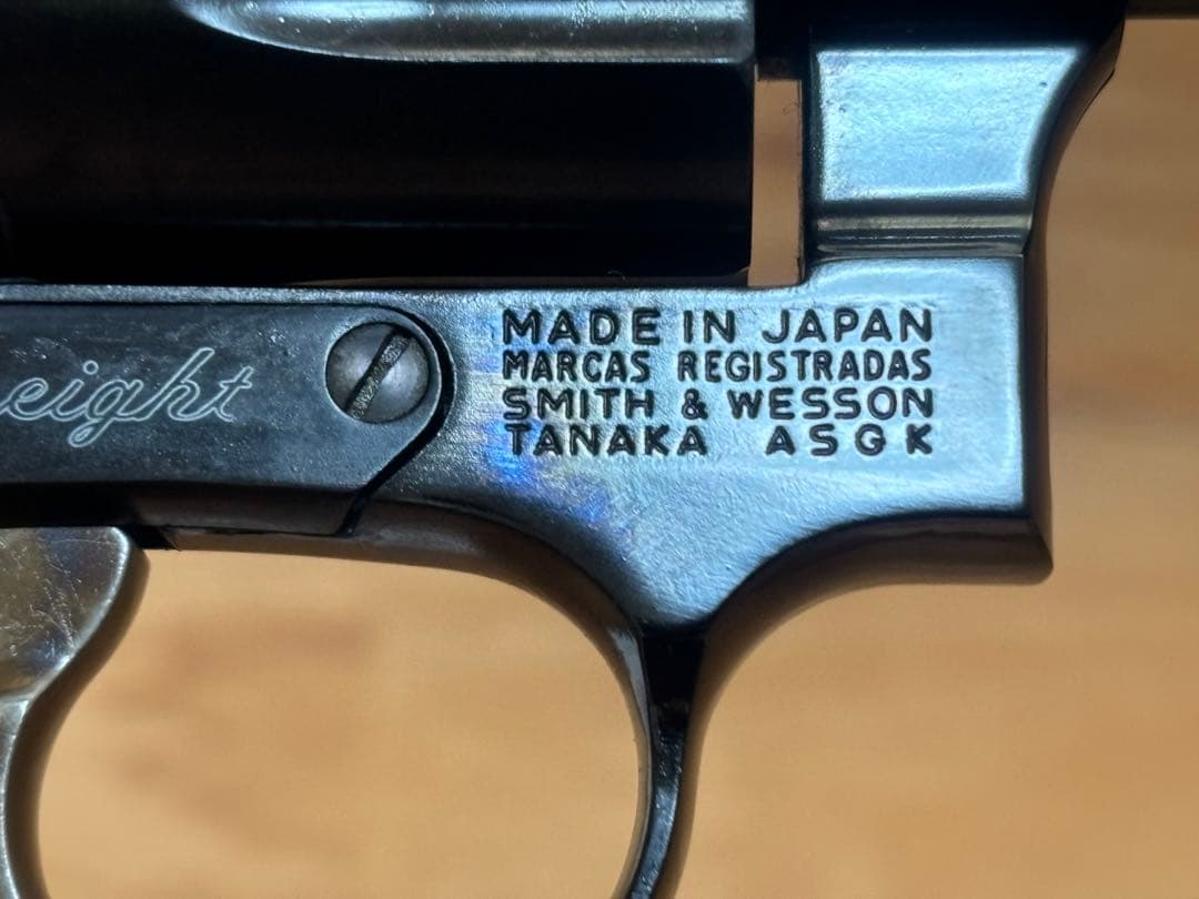 タナカ M37 エアウェイト スチールジュピターフィニッシュ ASGK刻印有り