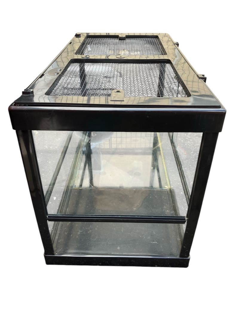 爬虫類飼育セット　ケージ　ヒーター　ライト　照明　サーモスタット　隠れ家等