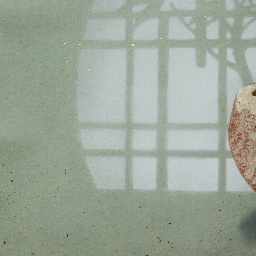 掛軸-1367　木村亮平　光悦雪峯　茶碗図　茶道具図