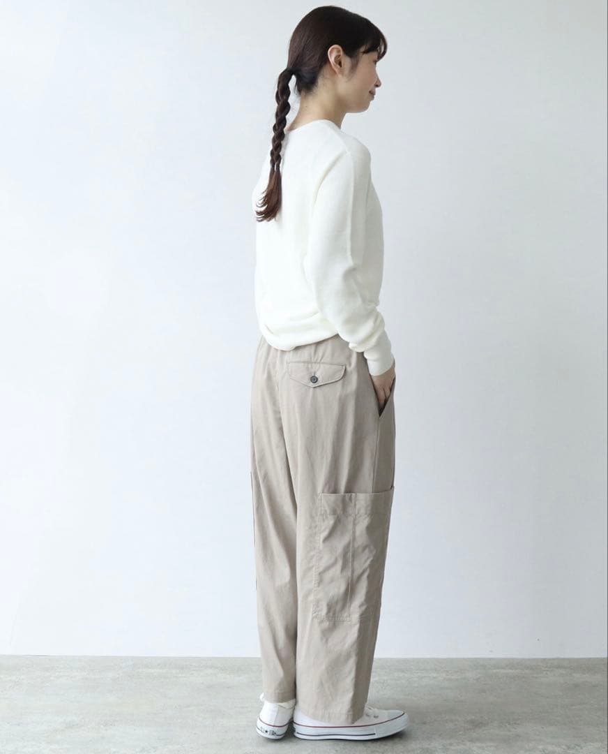 yuni ユニ　カーゴパンツ　ウエストゴム　ゆったり