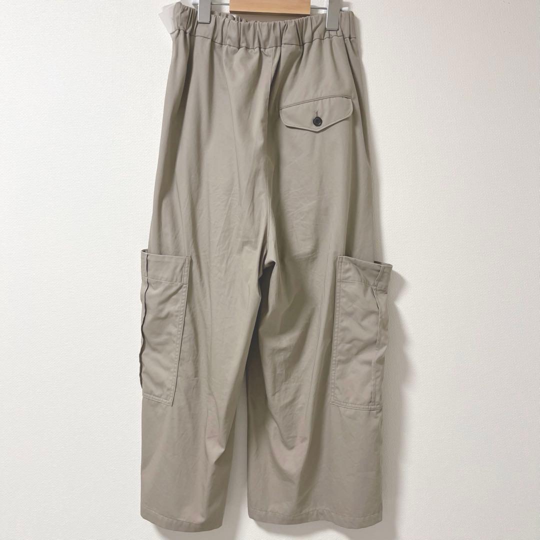 yuni ユニ　カーゴパンツ　ウエストゴム　ゆったり