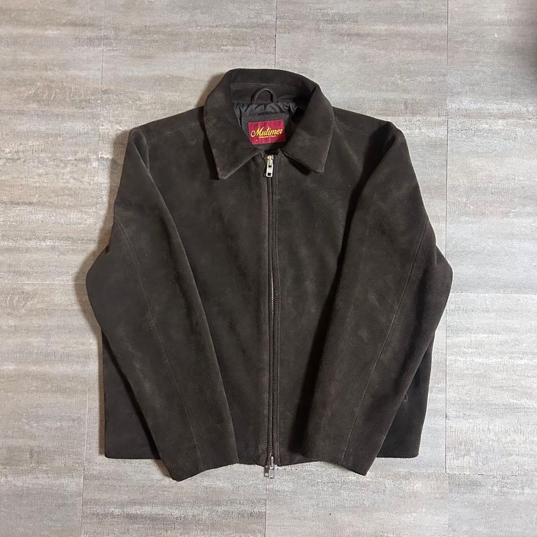 完売品 Mutimer SUEDE DINNER JACKET BROWN S