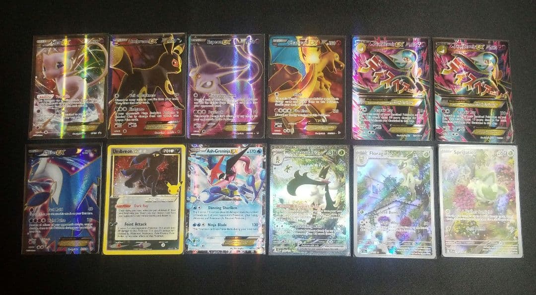 ポケモンカードゲーム　英語版　海外版　EX　SR　SAR　プロモ　12枚セット