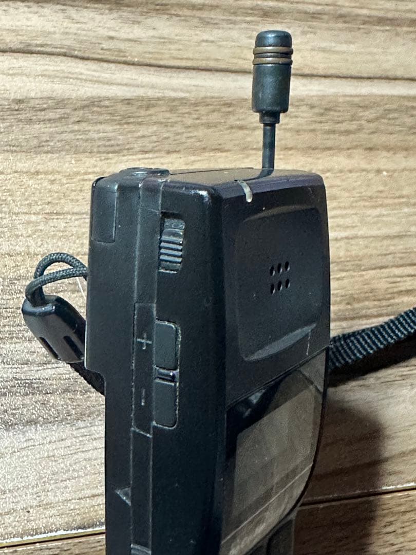 【昭和レトロ】TZ-804型　携帯電話無線　充電器:ご愛用の手引き付　動作確認済