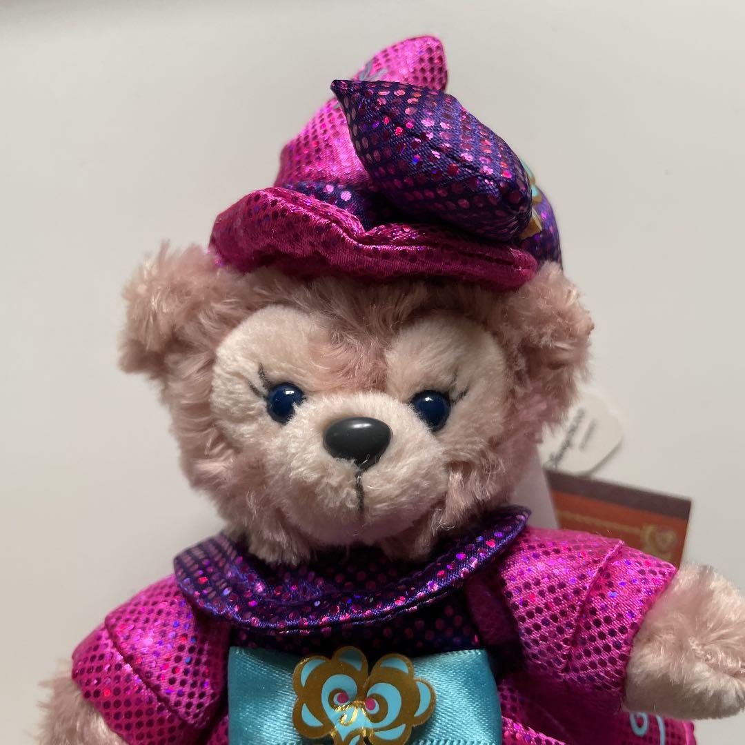 ぬいぐるみバッジ　ダッフィー シェリーメイ 2014 ハロウィン 10周年