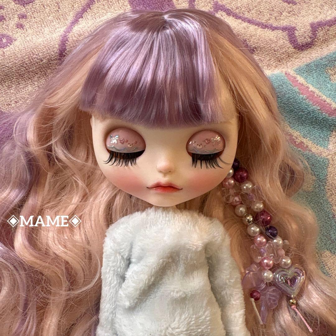 アイシードールカスタム ♡白肌・ピンクパープルミックス♡