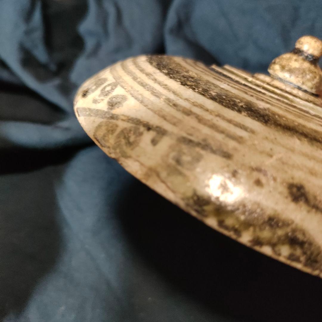 宋胡録　スンコロク　タイ古陶　香合　蓋物　東南アジア美術