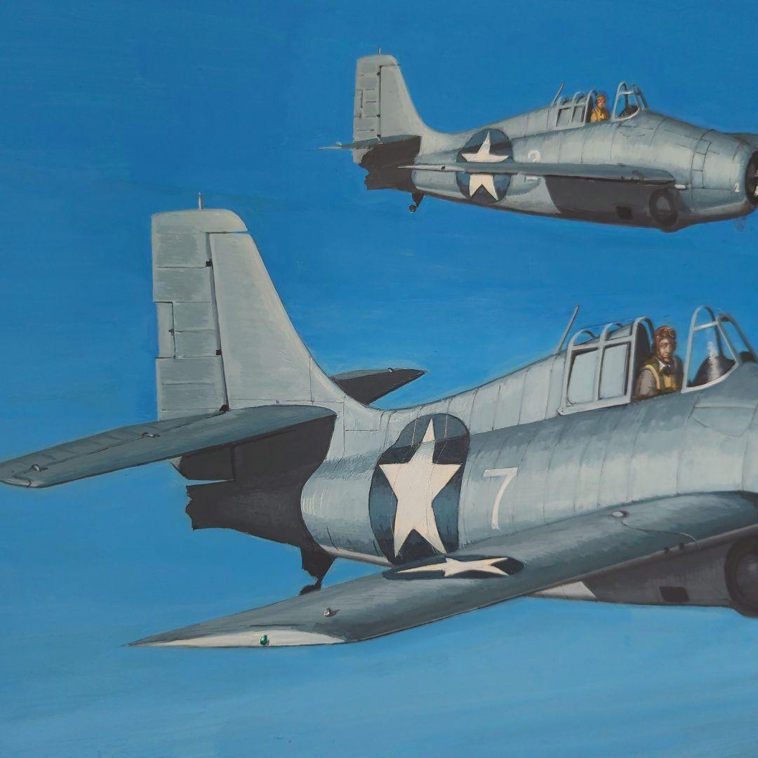 【昭和レトロ】【貴重】ボックスアート 【プラモデル】 箱絵 戦闘機 イラスト