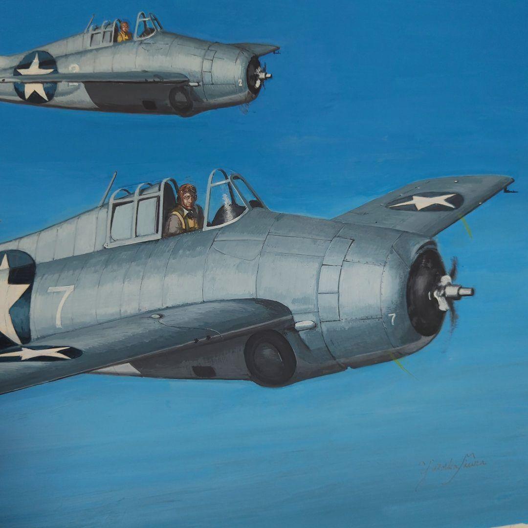 【昭和レトロ】【貴重】ボックスアート 【プラモデル】 箱絵 戦闘機 イラスト